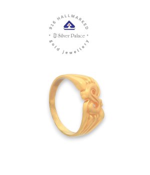 Kanche Collections Infinity Symbol With Gold Ring For Mens Boys