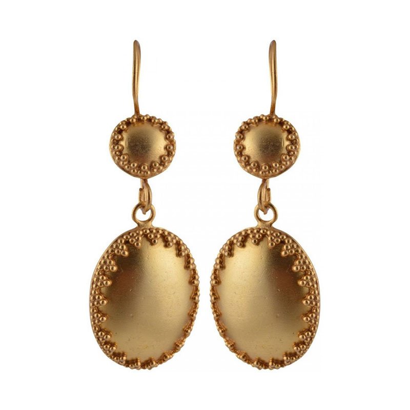 SILVER GOLD PLATED  EARRINGS  FOR WOMEN 