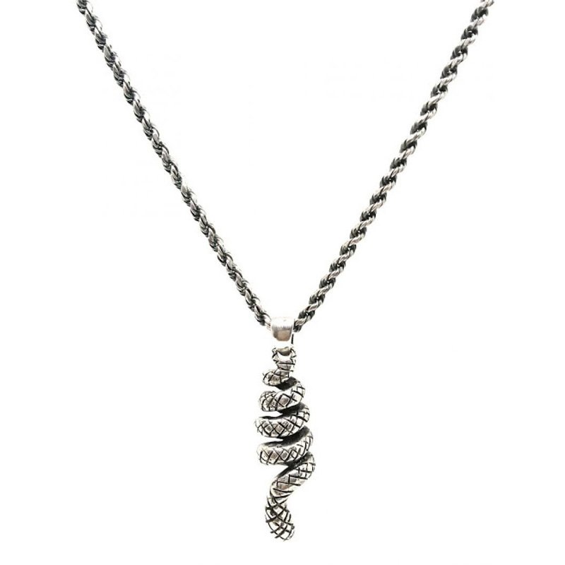 SILVER SNAKE STYLISH  CHAIN FOR MEN 