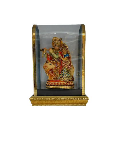 Amazon.com: Hindu God Radha Krishna Statue - 6.6