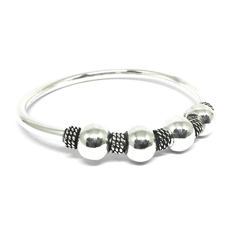 925 OXIDISED SILVER BANGLE FOR PARTY WEAR