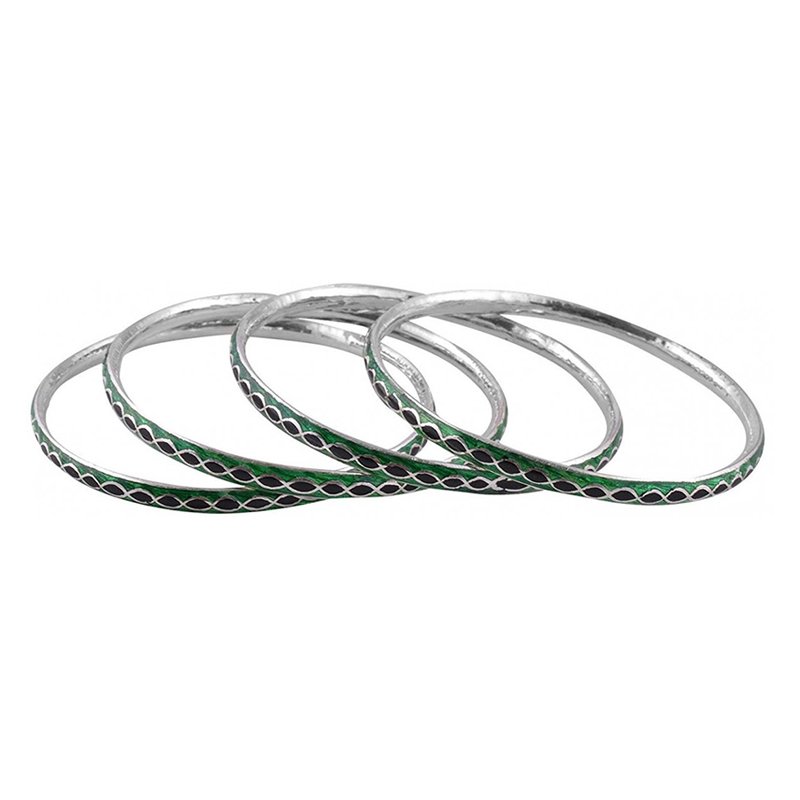 925 SILVER  TRADITIONAL BANGLE  FOR GIRLS