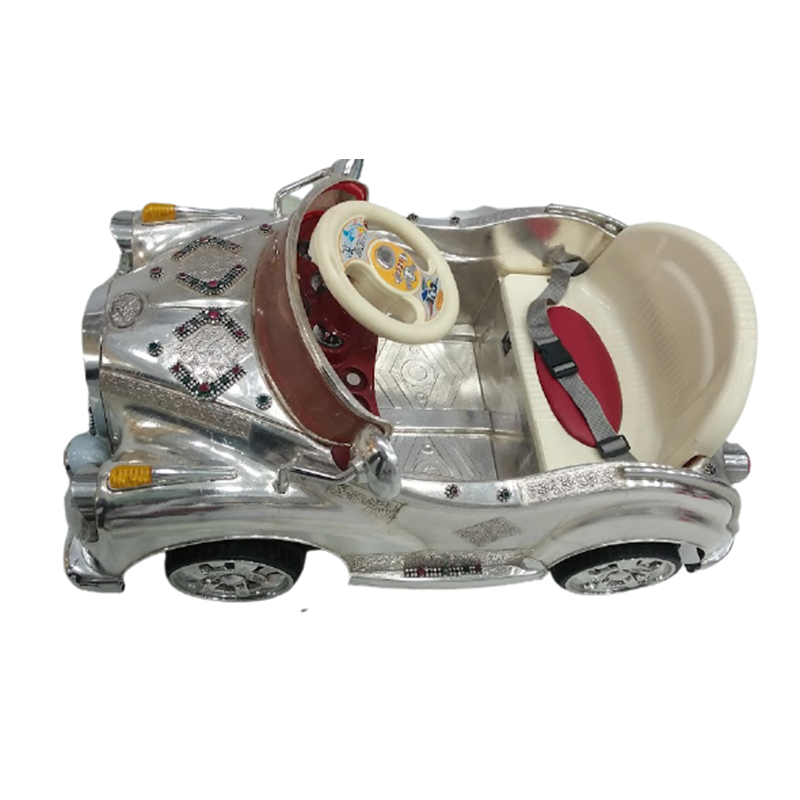 92.5 SILVER ANTIQUE CAR FOR KIDS 
