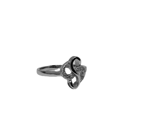92.5 SILVER TRADITIONAL FANCY FINGER RING FOR GIRLS