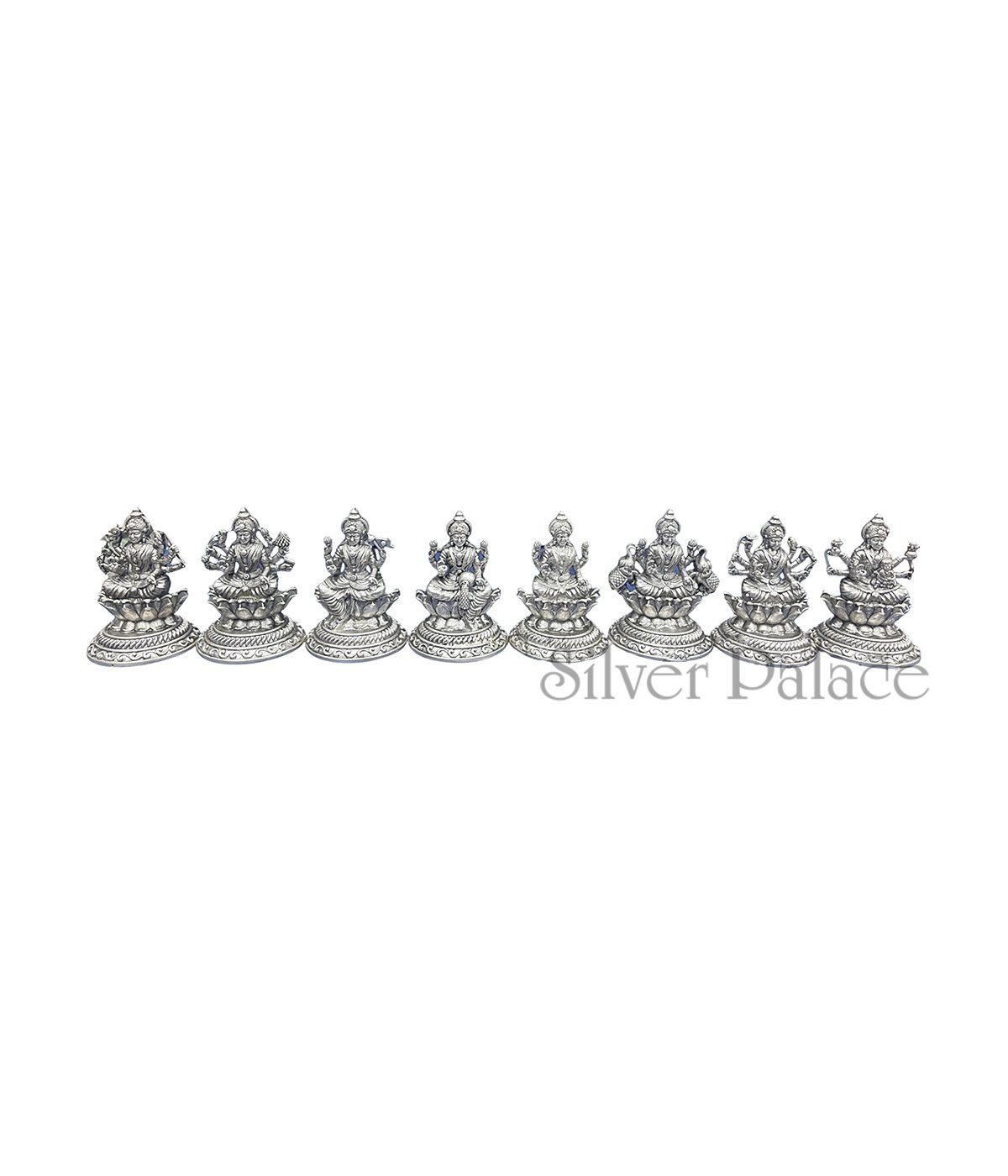 Pure Silver Ashtalakshmi Idol Silver Palace