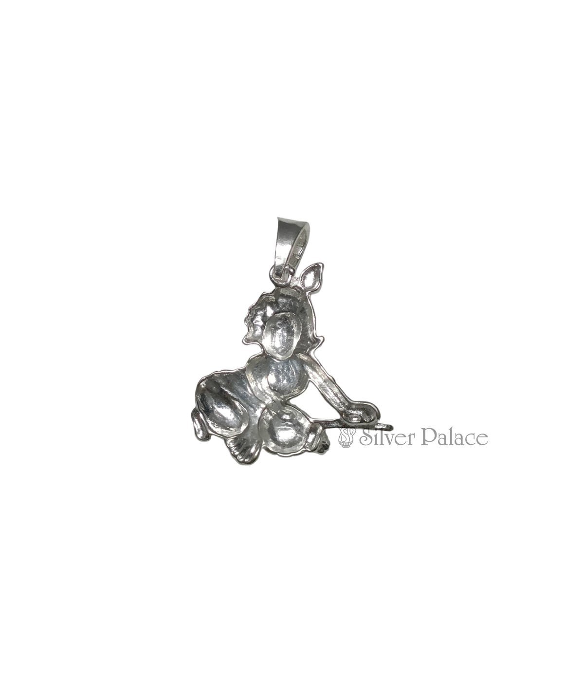 Pure Silver Lord Krishna Pendant Silver Palace