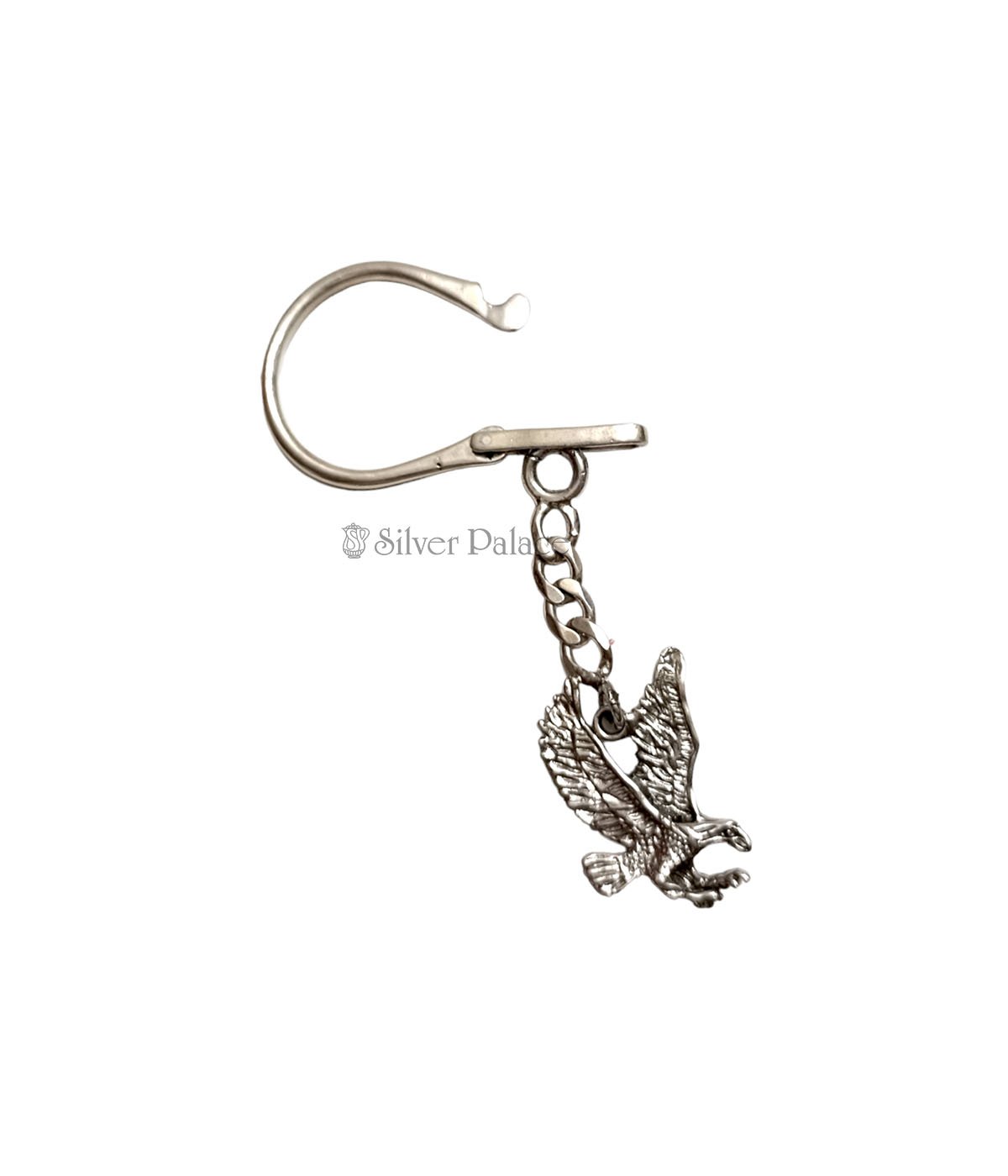 STERLING SILVER EAGLE KEYCHAIN