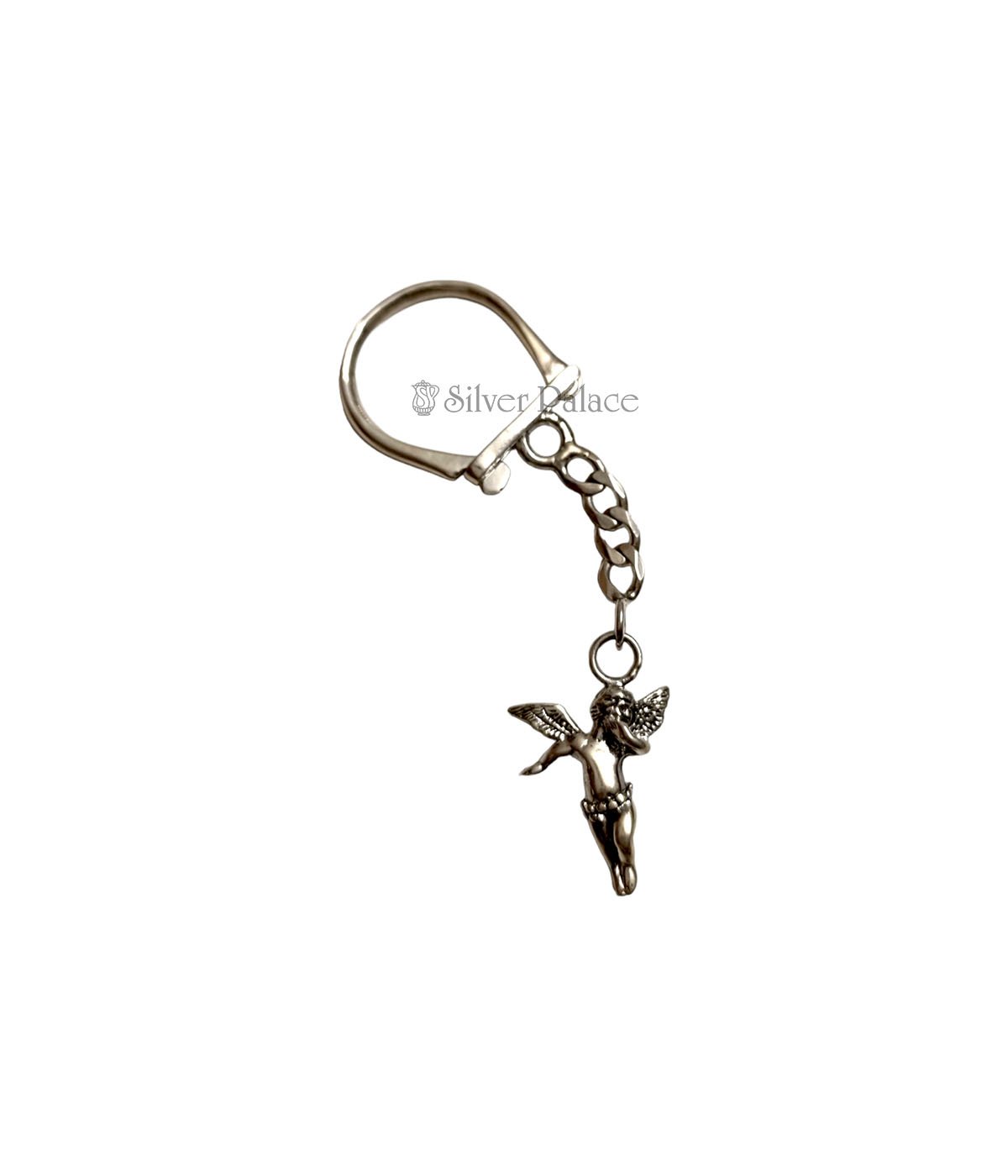 STERLING SILVER FAIRY KEYCHAIN