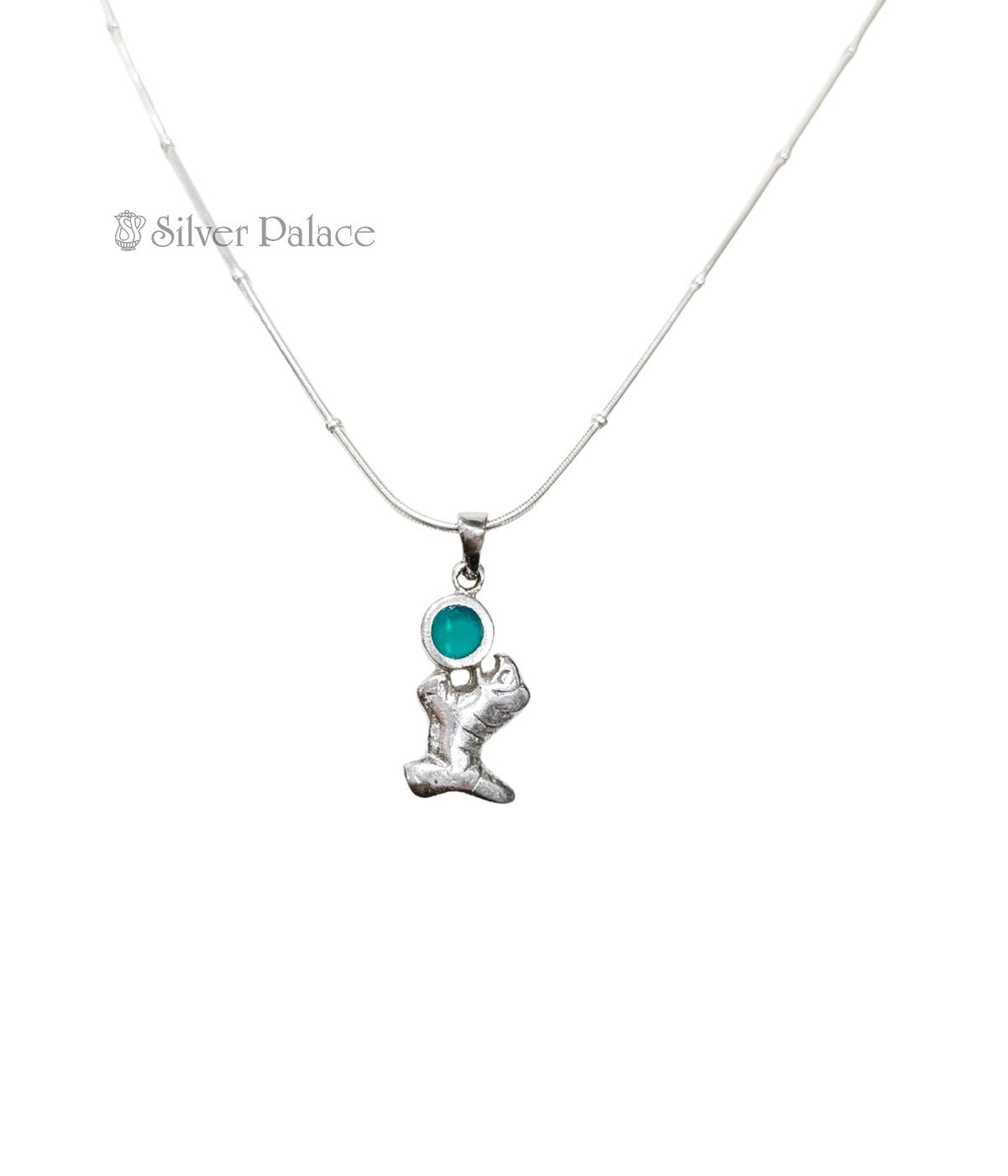 92.5 STERLING SILVER PUPPY WITH BALL PENDANT