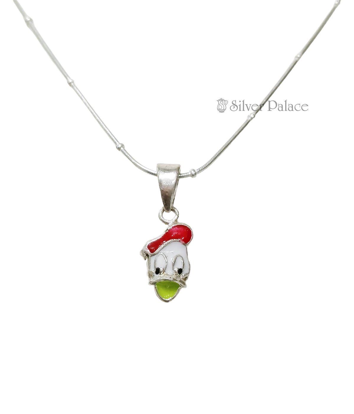 92.5 STERLING SILVER DONALD DUCK PENDANT