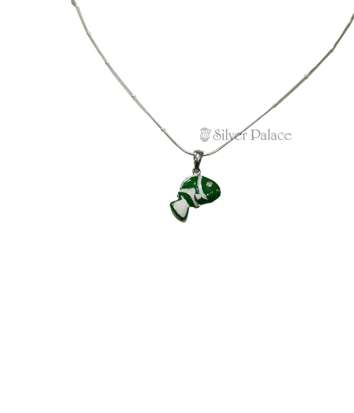 92.5 STERLING SILVER AARA COLLECTIONS FISH PENDANT