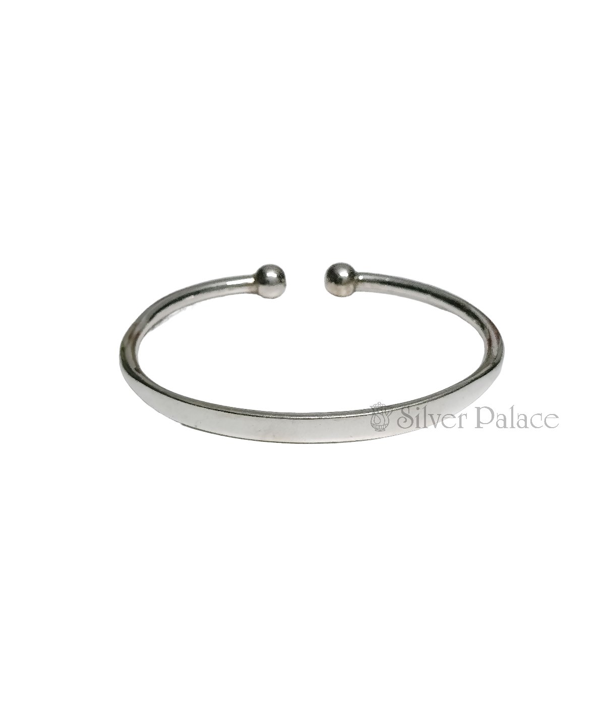 925 STERLING SILVER MAUVE COLLECTION PLAIN CUFF FOR BOYS