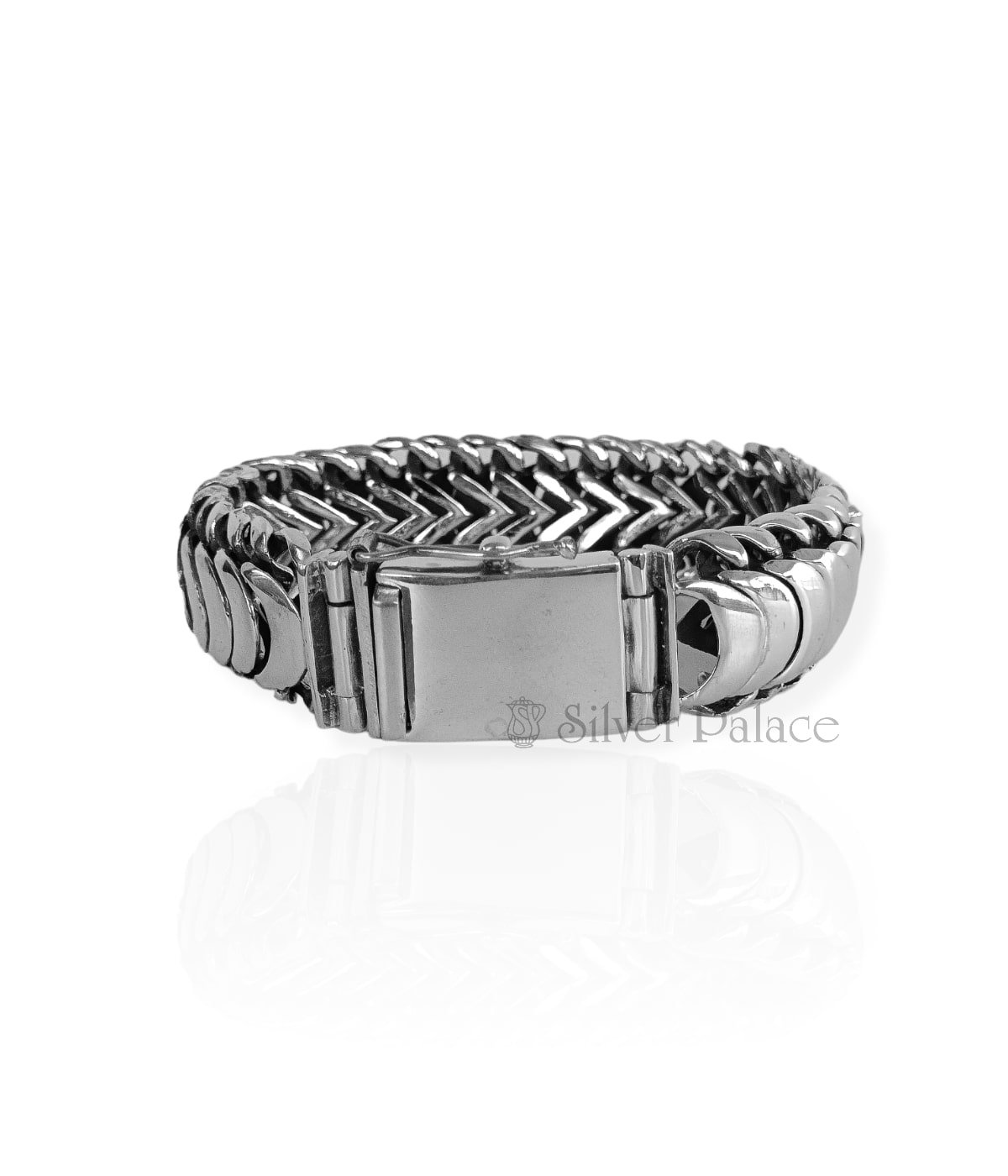 Best Quality Durable Design Silver  Rose Gold Color Bracelet for Men   Soni Fashion