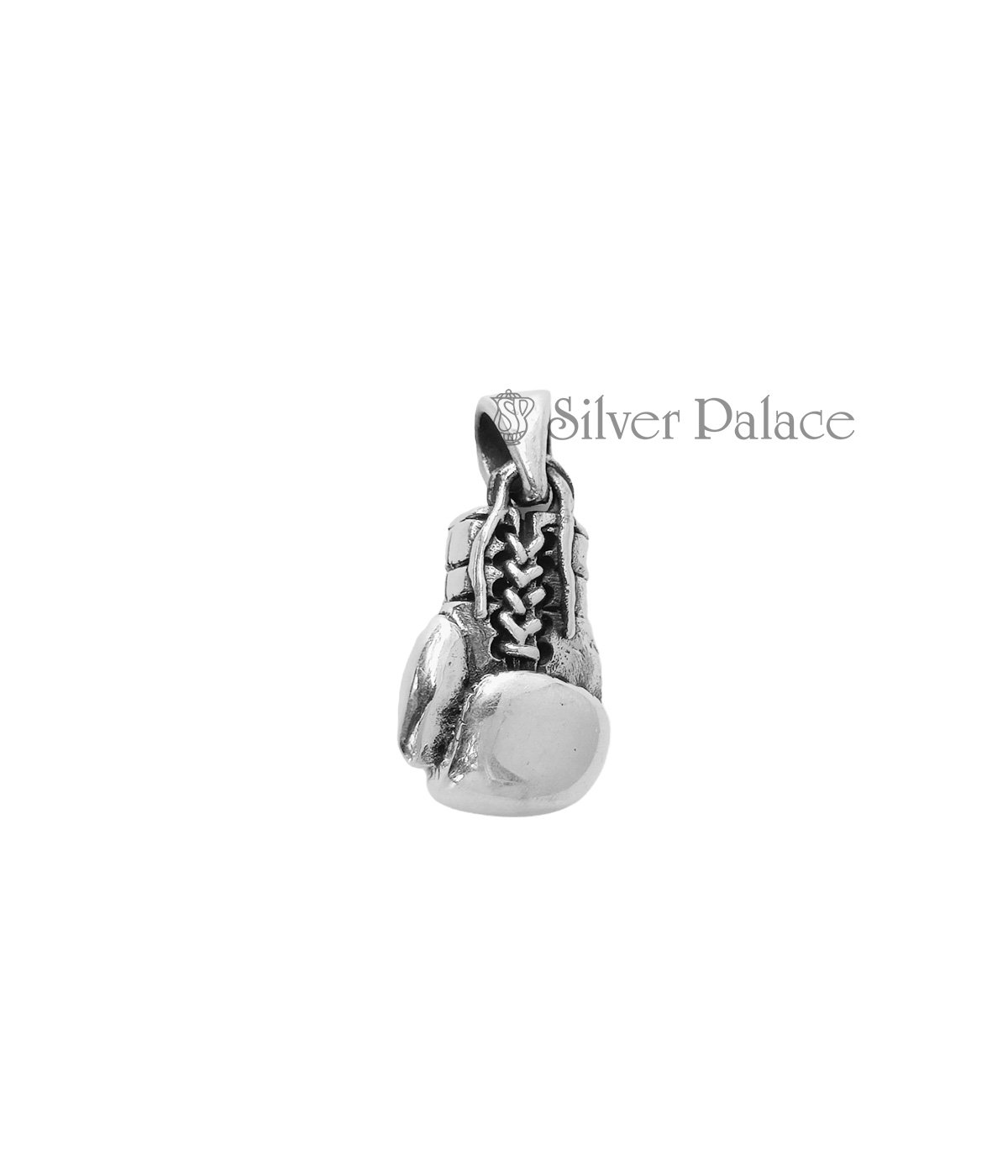 STERLING SILVER BOXING GLOVES DESIGN PENDANT BOXING LOVERS