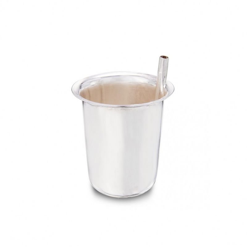 92.5 SILVER BABY TUMBLER WITH STRAW