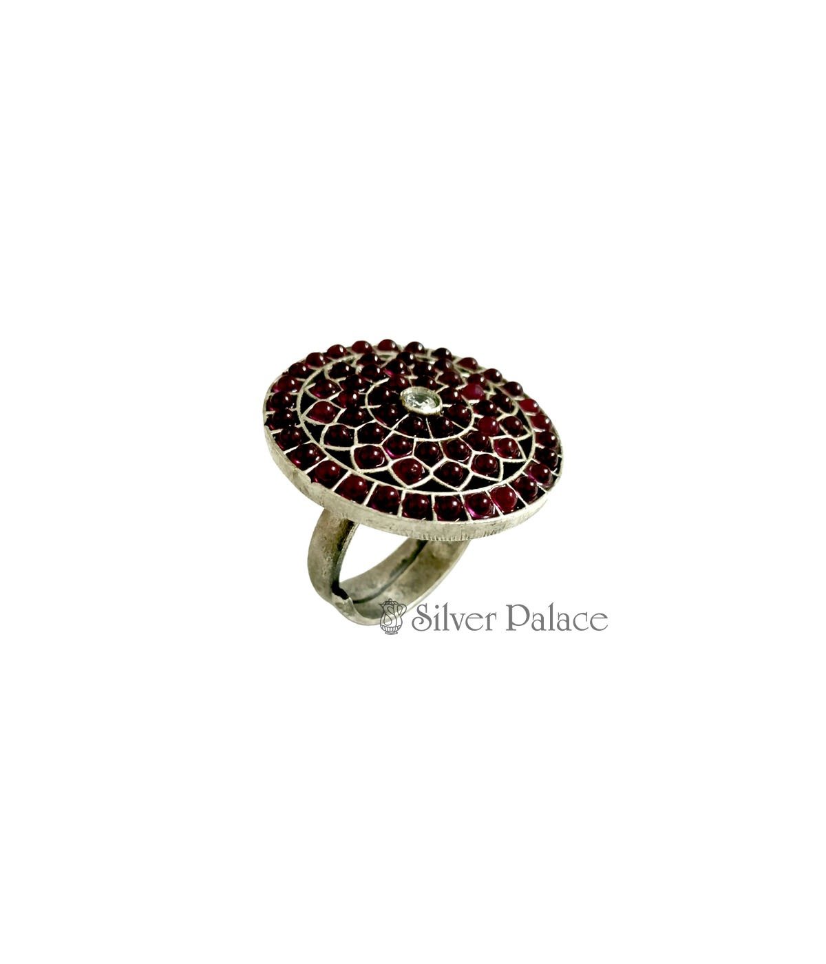 92.5 STERLING SILVER RUBY RINGS FOR WOMEN