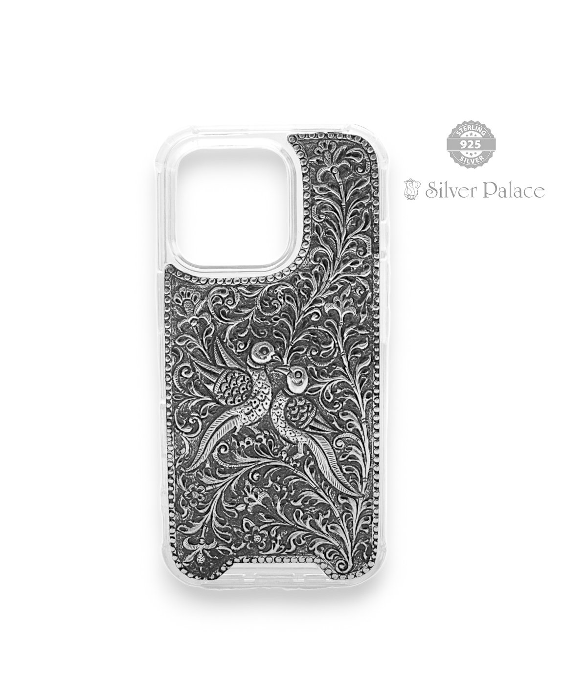 925 STERLING SILVER IPHONE 16 PRO CASE FOR MOBILE 