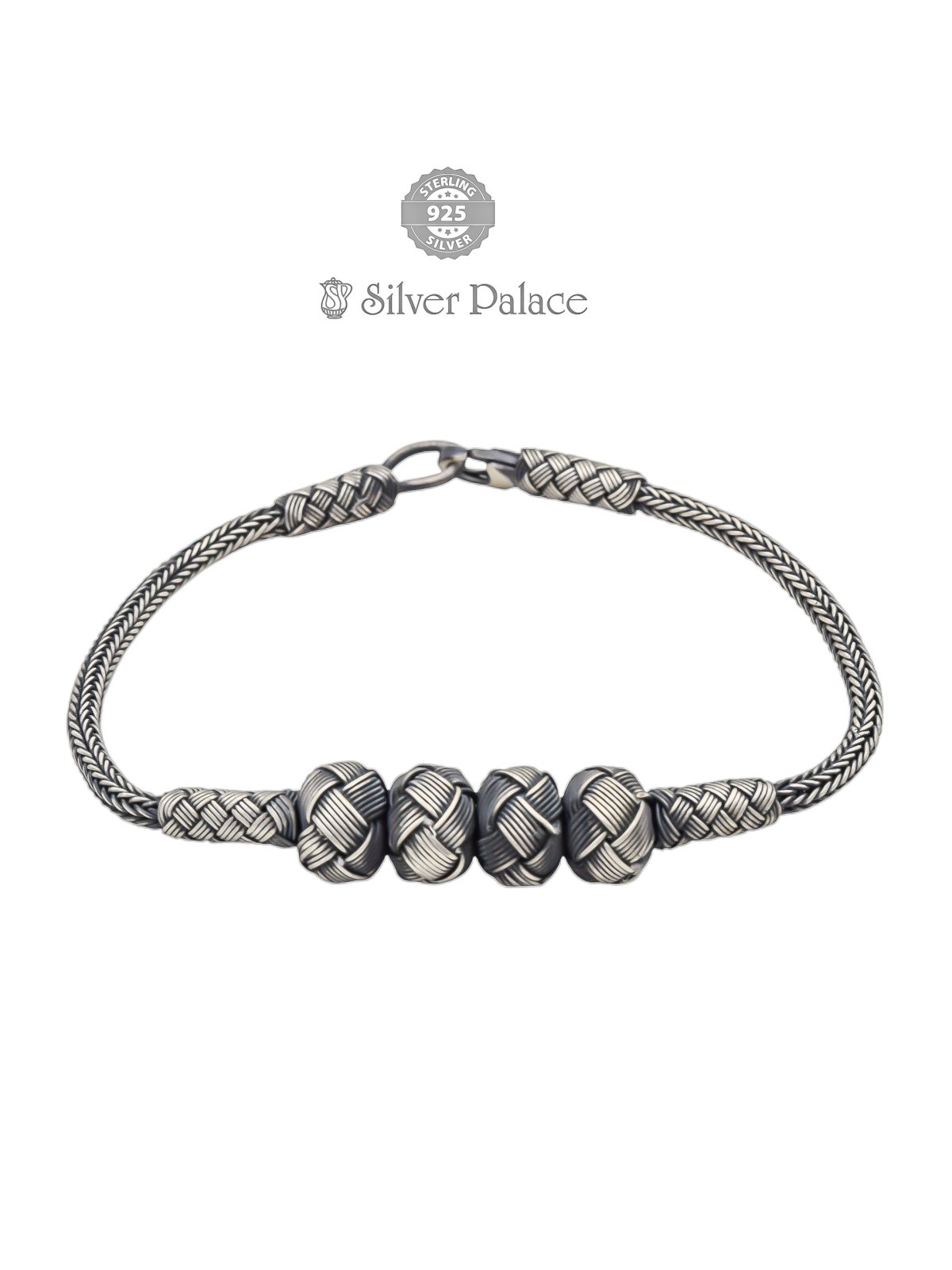 925 STERLING SILVER KNOT DESIGN BRACELET FOR WOMEN bhava COLLECTION