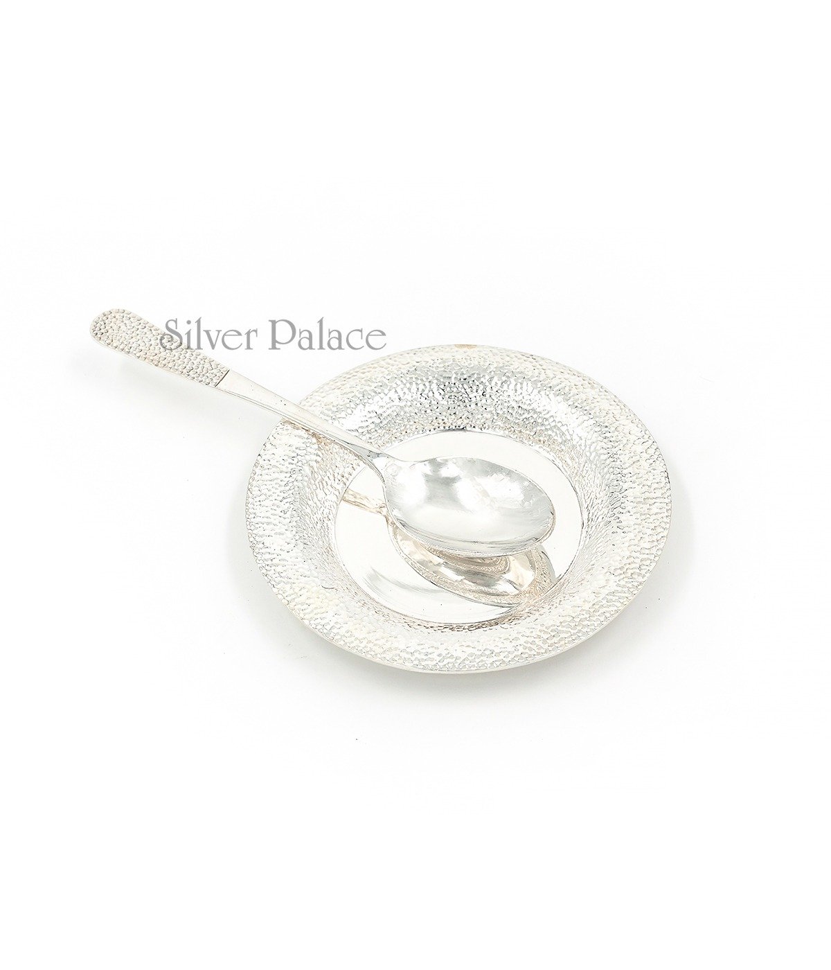 92.5 Pure Silver Meal Plate Set Silver Palace