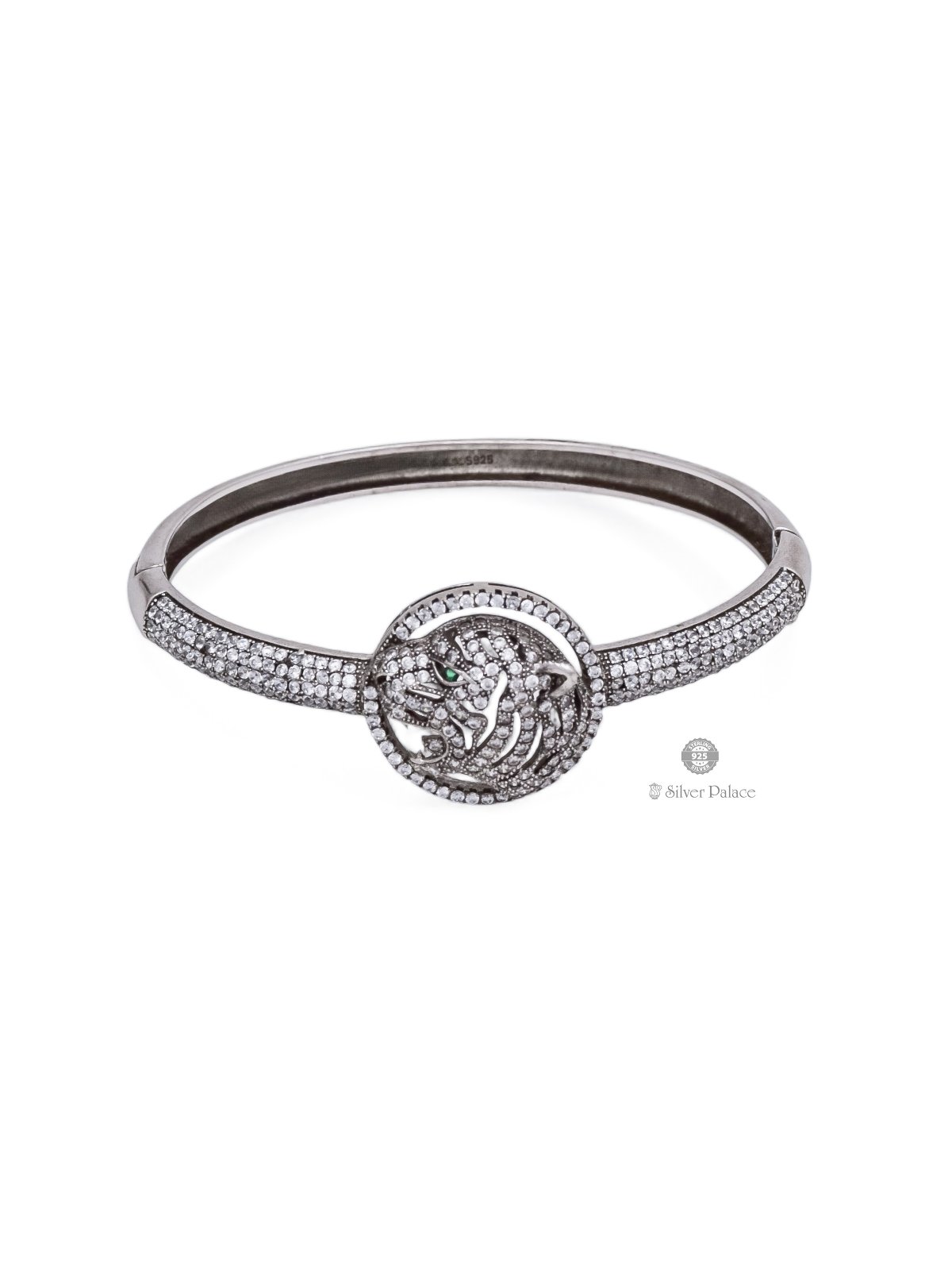 925 STERLING SILVER PANTHER DESIGN WITH WHITE STONES KADA FOR GIRLS PUYA COLLECTION