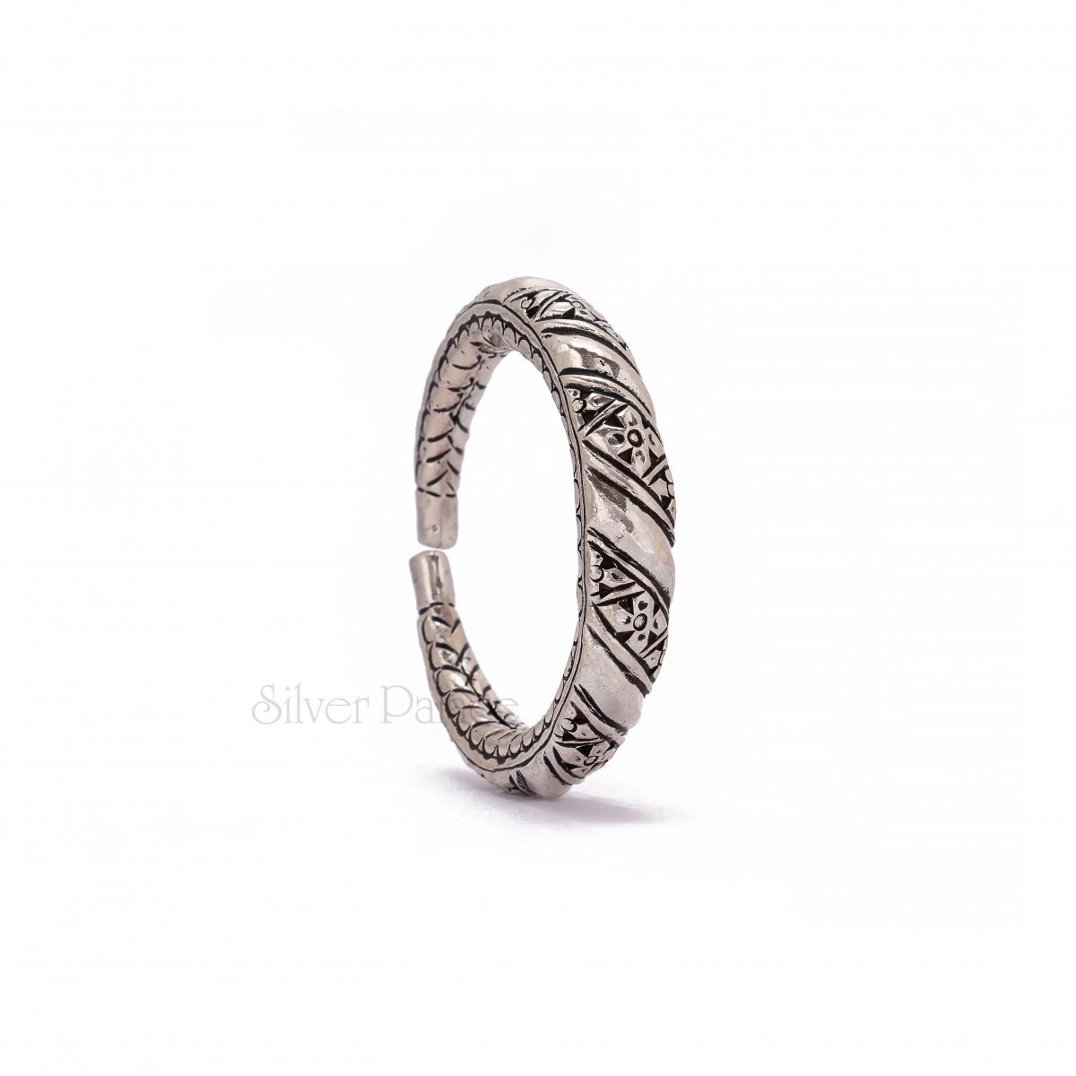 925 STERLING SILVER ANTIC FINISH KADA FOR DAILY WEAR
