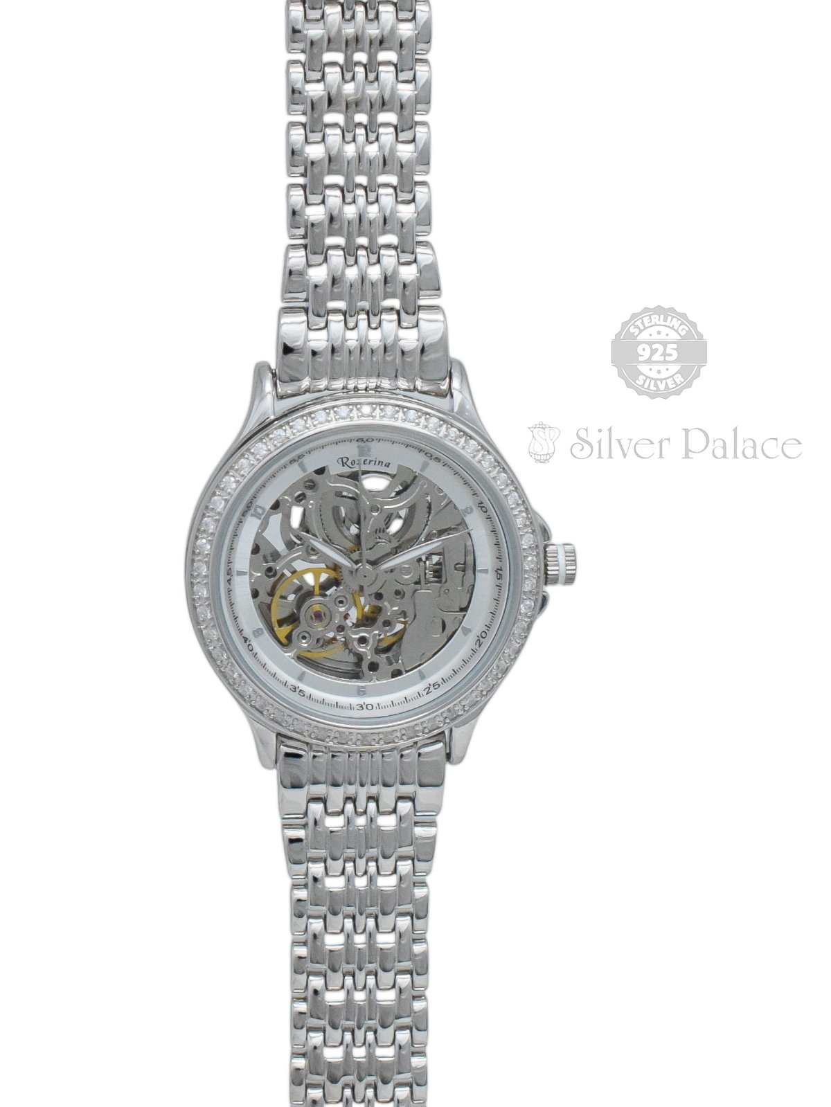 Automatic Watch For 925 Silver Watch Men's Automatic 925 Silver