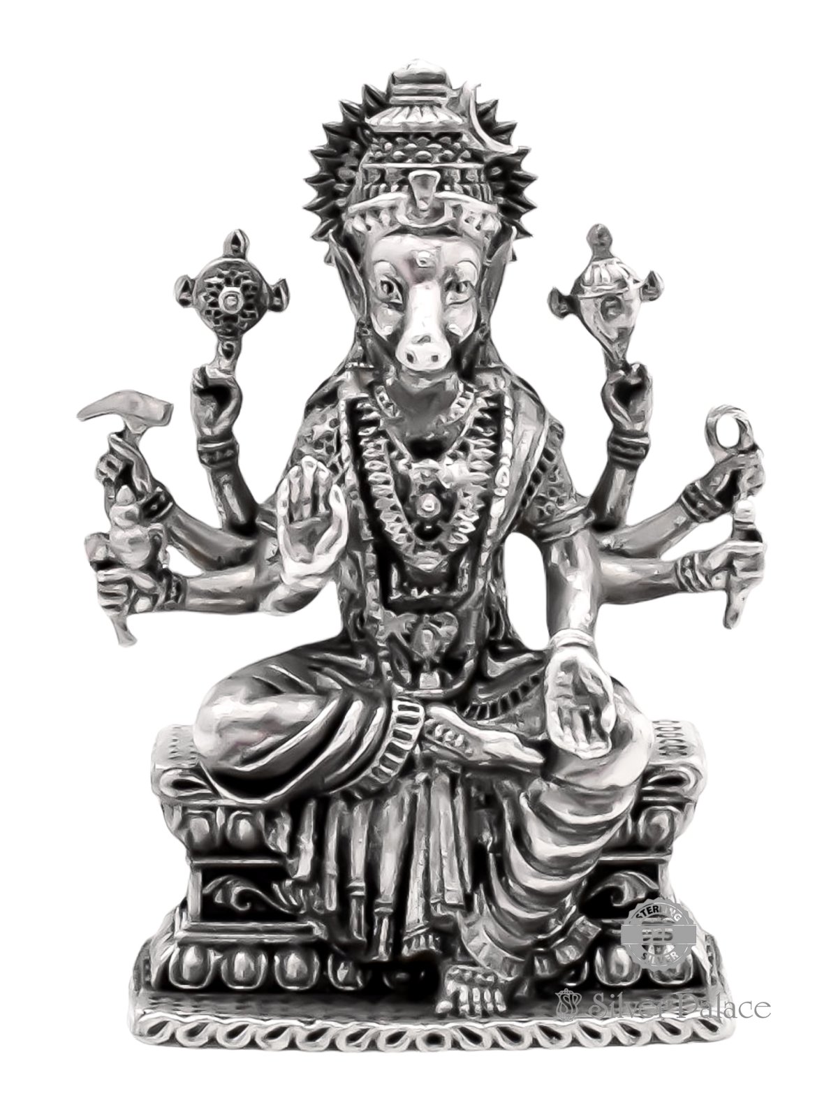 92.5 OXIDISED SILVER VARAHI AMMAN IDOL