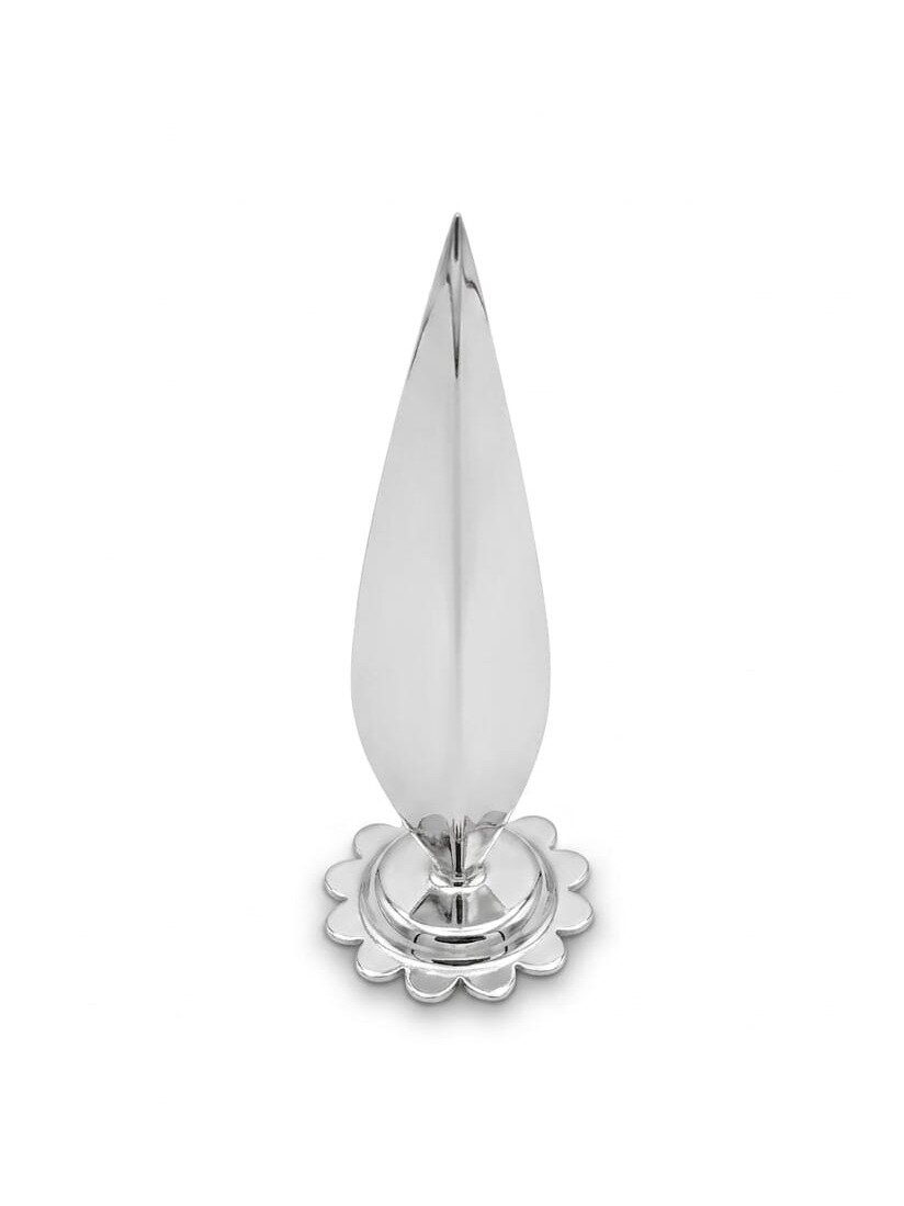 92.5 Silver MULLA POO FOR POOJAI WITH STAND