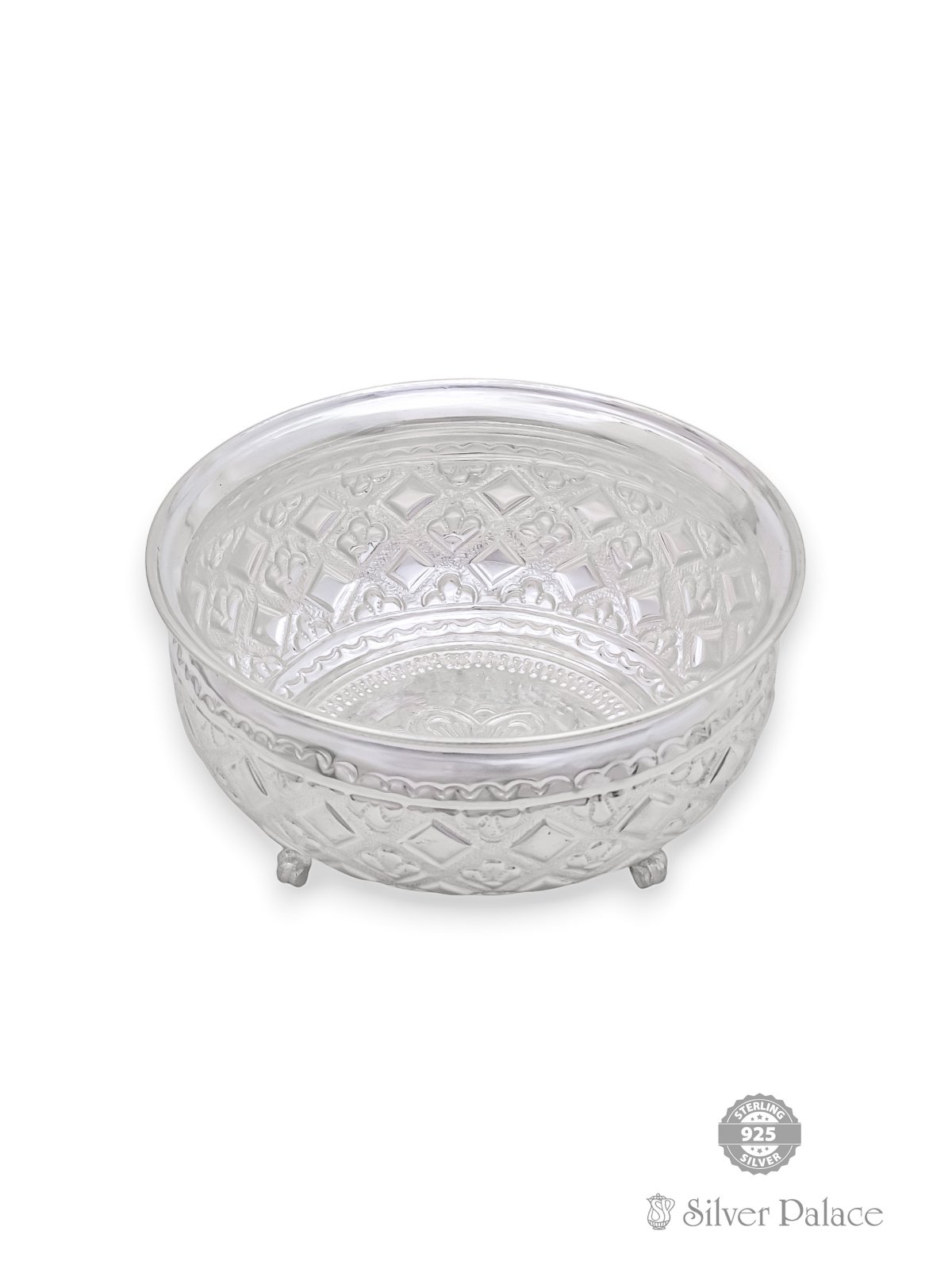 925 PURE SILVER NAGAS DESIGNED BOWL FOR WEDDING GIFTS