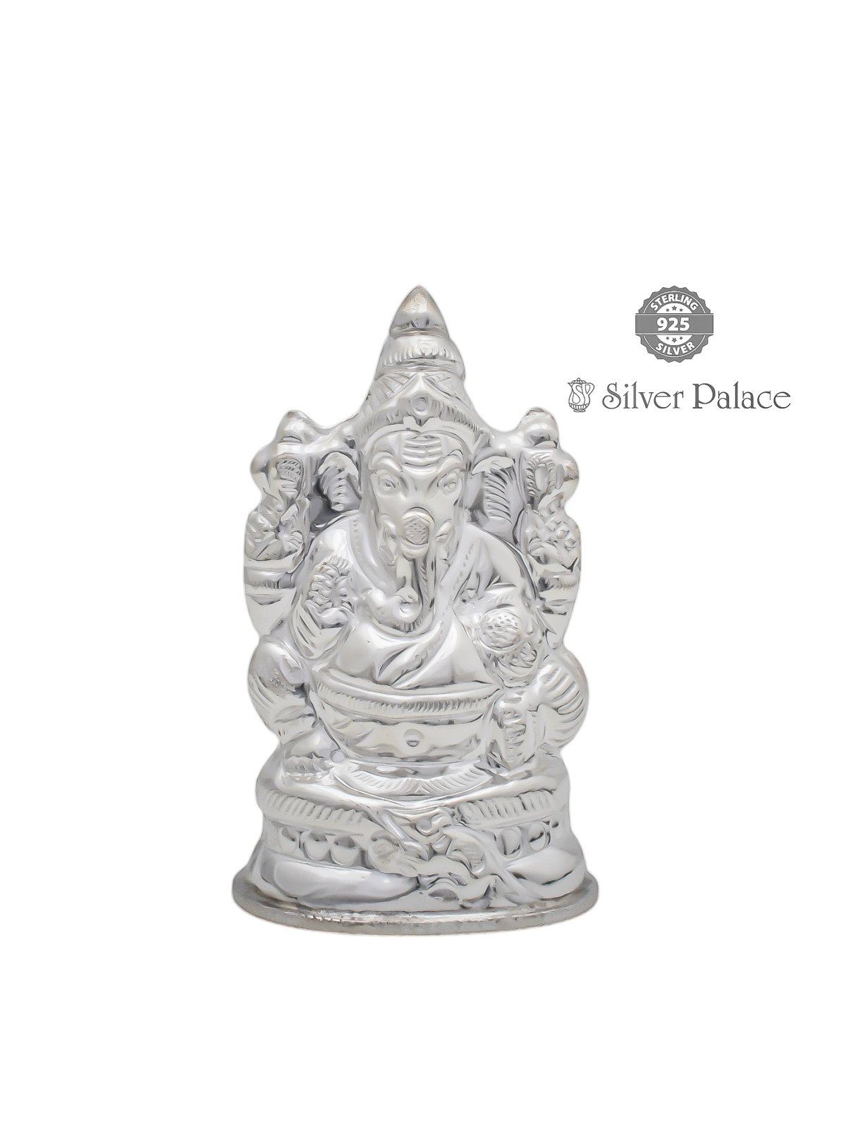  92.5 SILVER LORD GANESH IDOL  FOR DIWALI AKSHAYA TRITYA MANDIR GIFTS