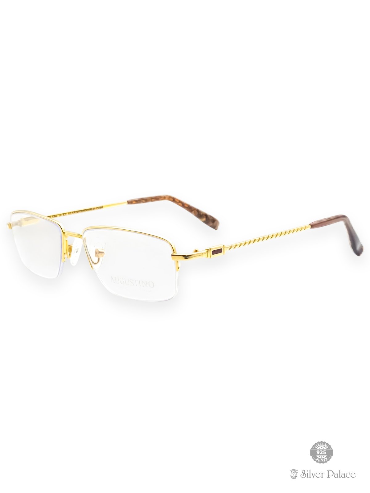 916 PURE GOLD STYLISH EYE GLASS FOR MEN & WOMEN 