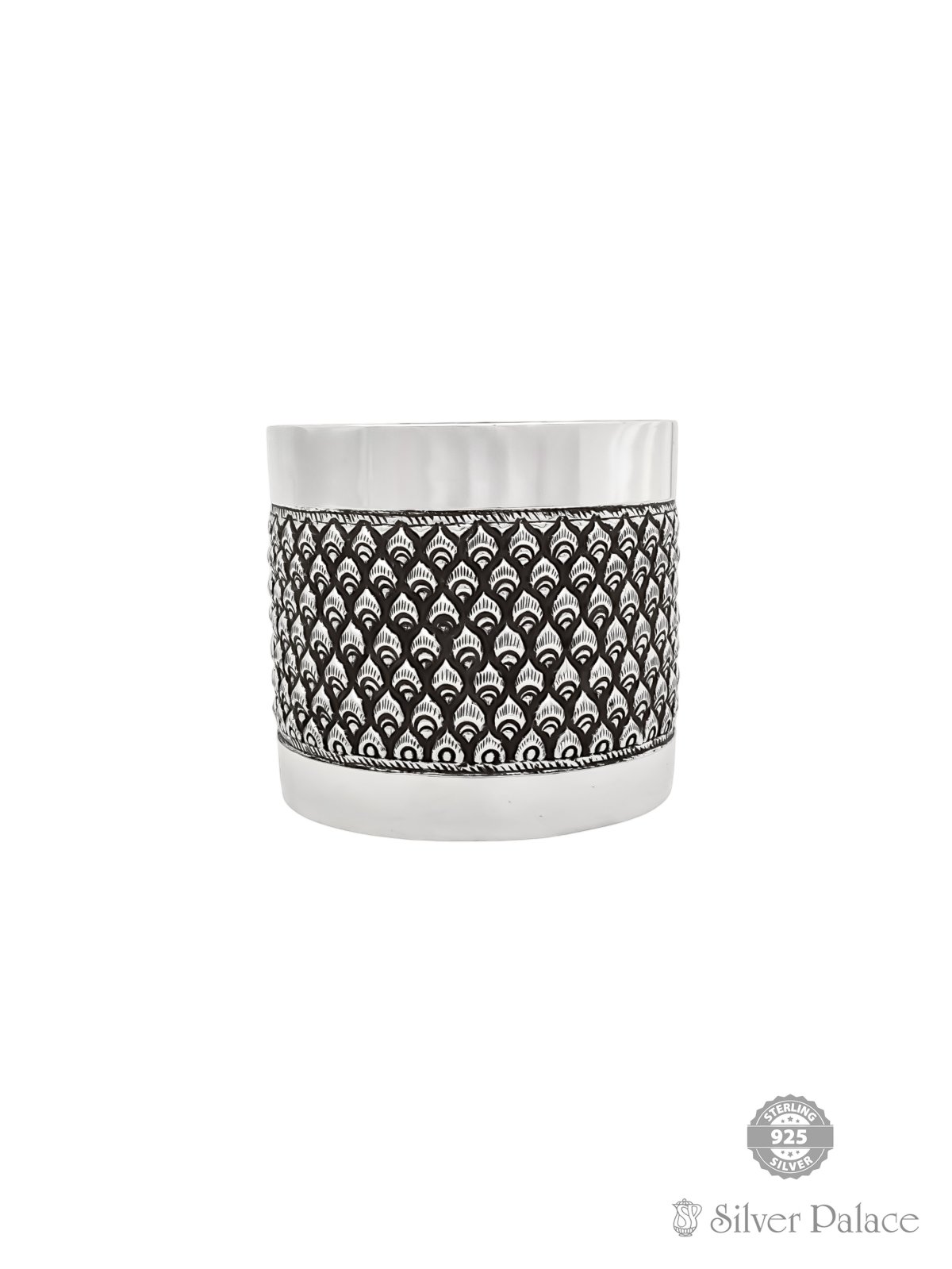 925 OXIDISED SILVER EYE NAGAS DESIGN RICE PADI FOR DAILY USE 