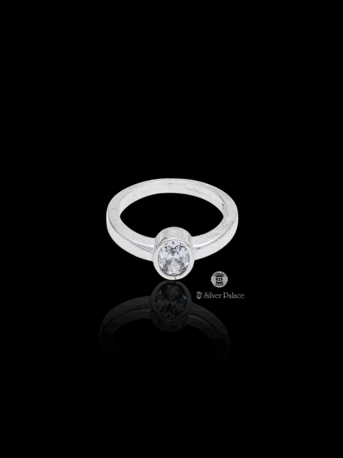 925 Sterling Silver White Stone Rashi Ring For Men And Women - Silver ...