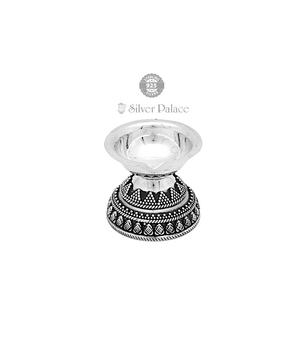 92.5 PURE SILVER  LAMP FOR POOJA
