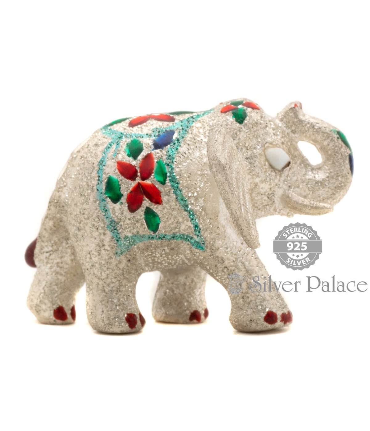 925 STERLING SILVER ELEPHANT STATUE 