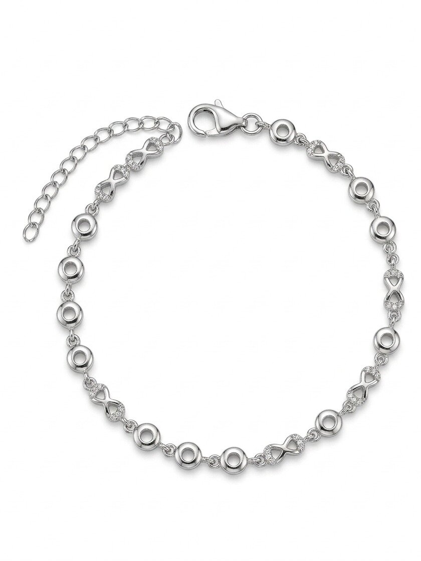  92.5 SILVER TRADITIONAL BRACELET FOR GIRLS
