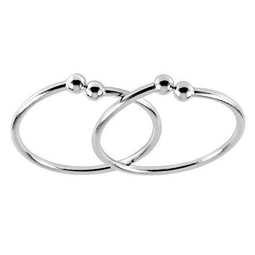 PURE SILVER BABY ANKLET PAIR 