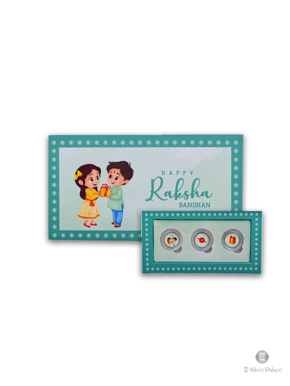 999 PURE SILVER RAKSHA BANDHAN GIFT FOR YOUR BROTHER 
