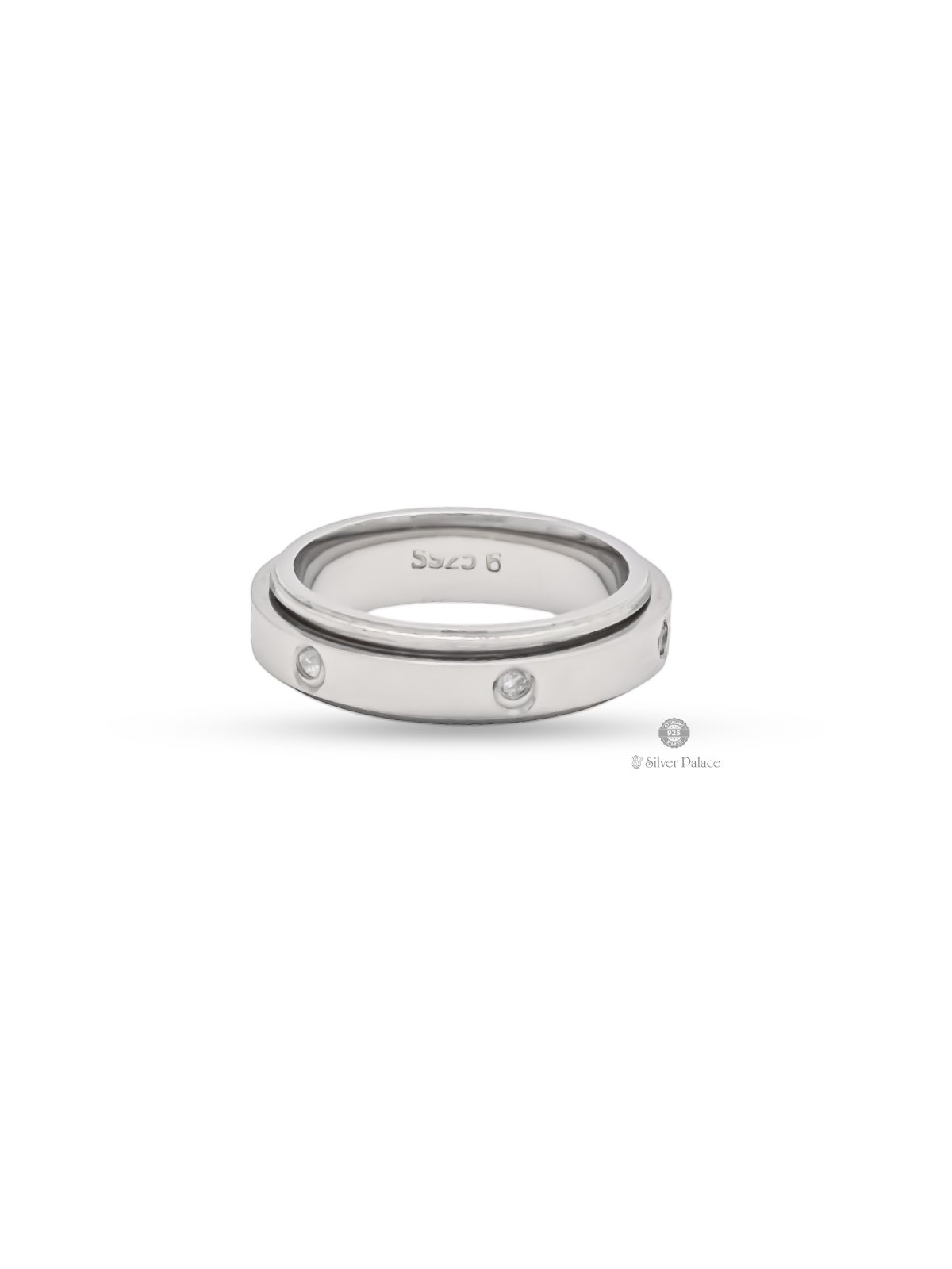 925 STERLING SILVER BAND DESIGN FINGER RING FOR UNISEX PUYA COLLECTION 