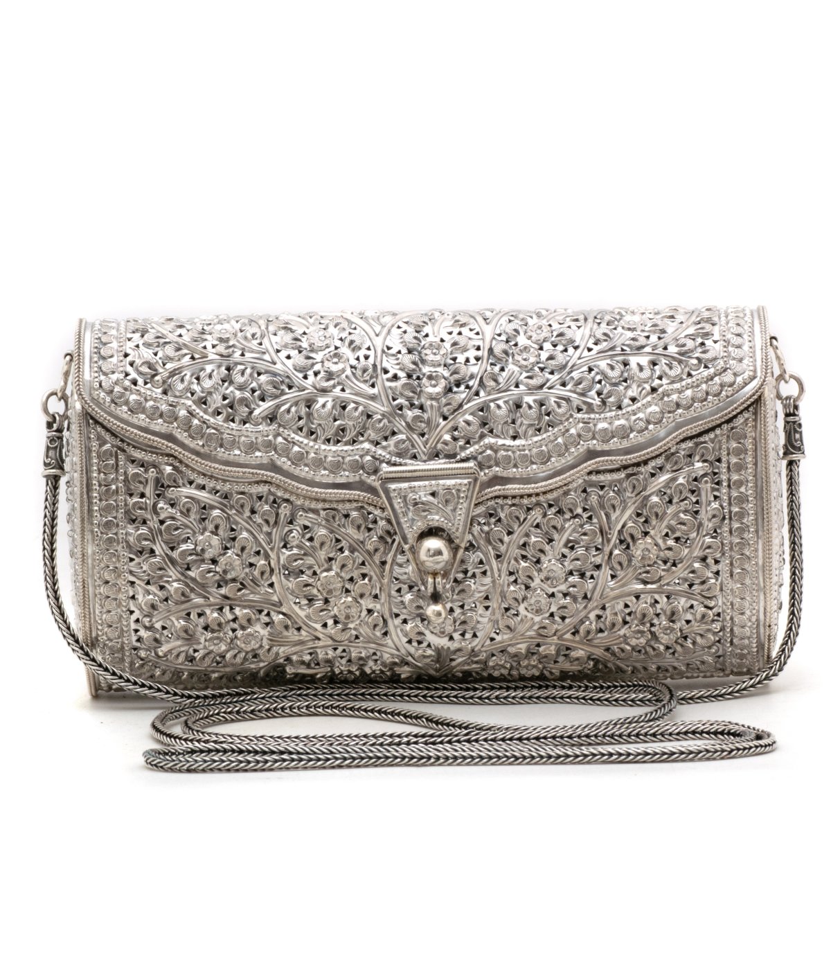92.5 Sterling Silver Women Gift Handbag