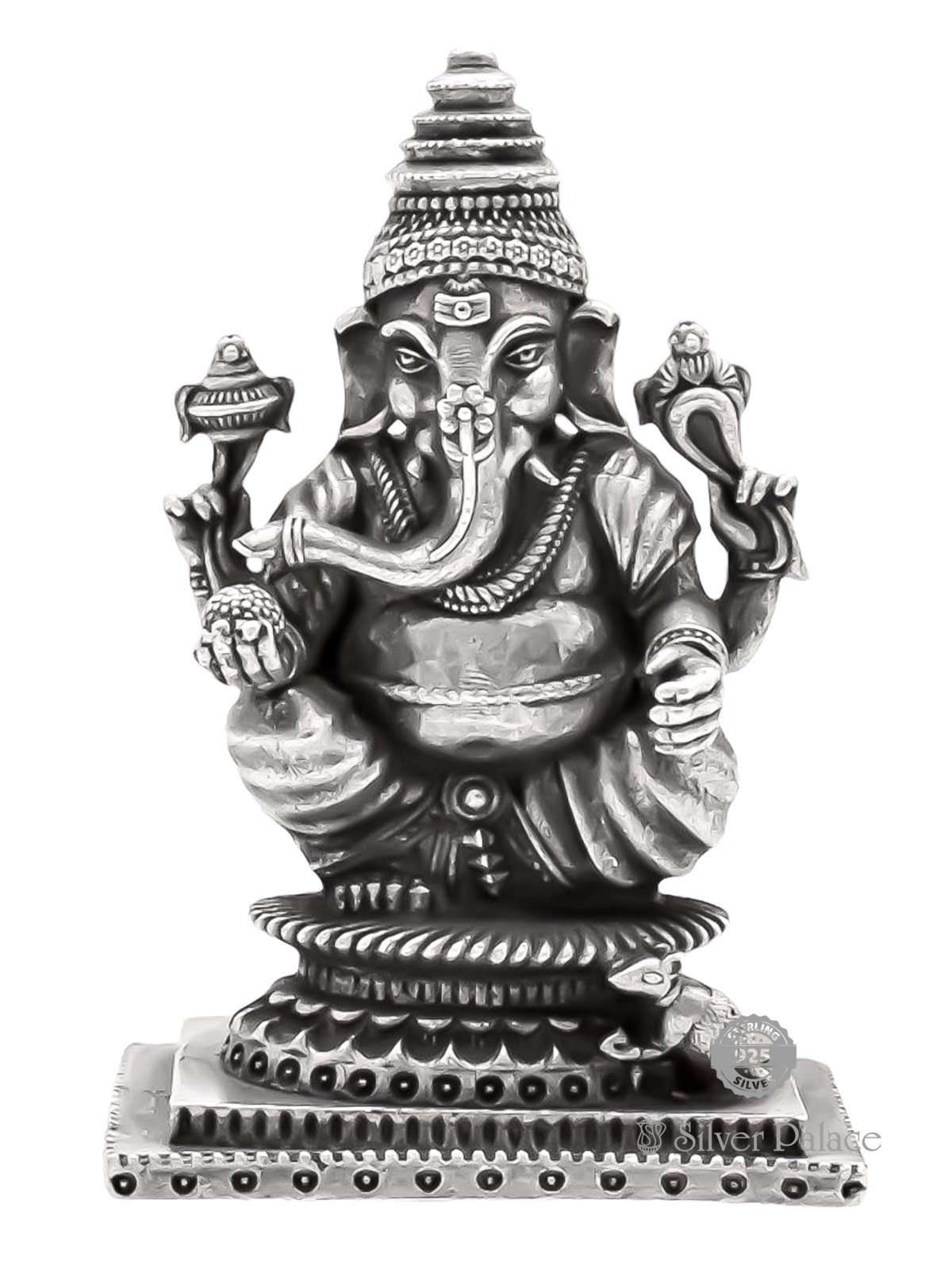 925 OXIDISED SILVER GANESH IDOLS FOR YOUR POOJA ROOM