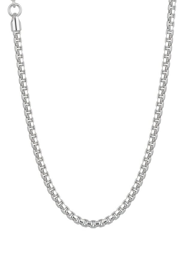 92.5 STERLING SILVER AARA COLLECTION BOX CHAIN 