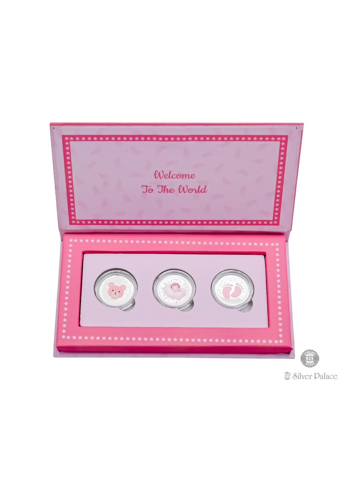 999 PURE SILVER GIFT COINS FOR GIRL BABY'S