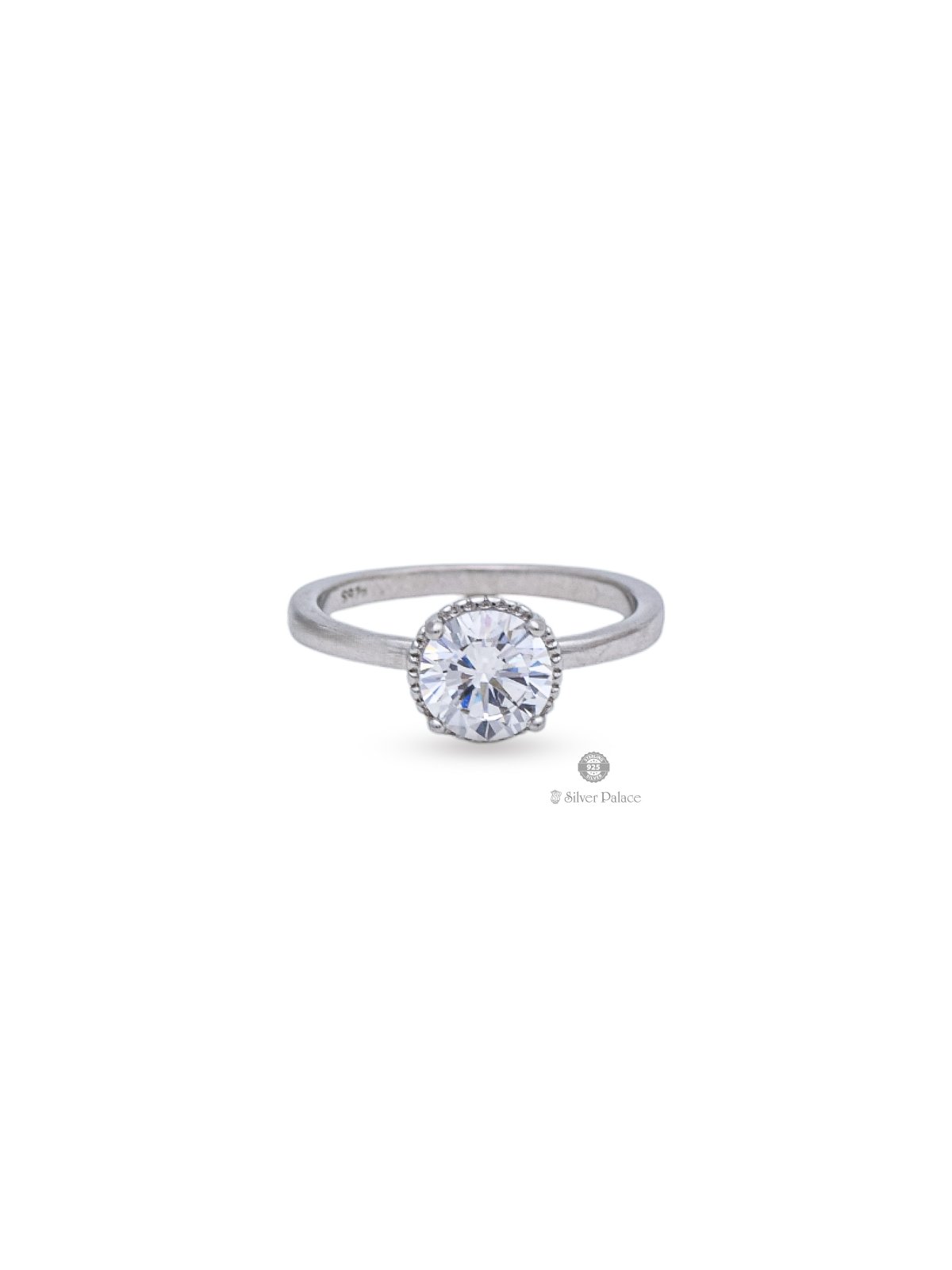 925 STERLING SILVER WHITE STONE RING FOR YOUR LOVE PUYA COLLECTION 