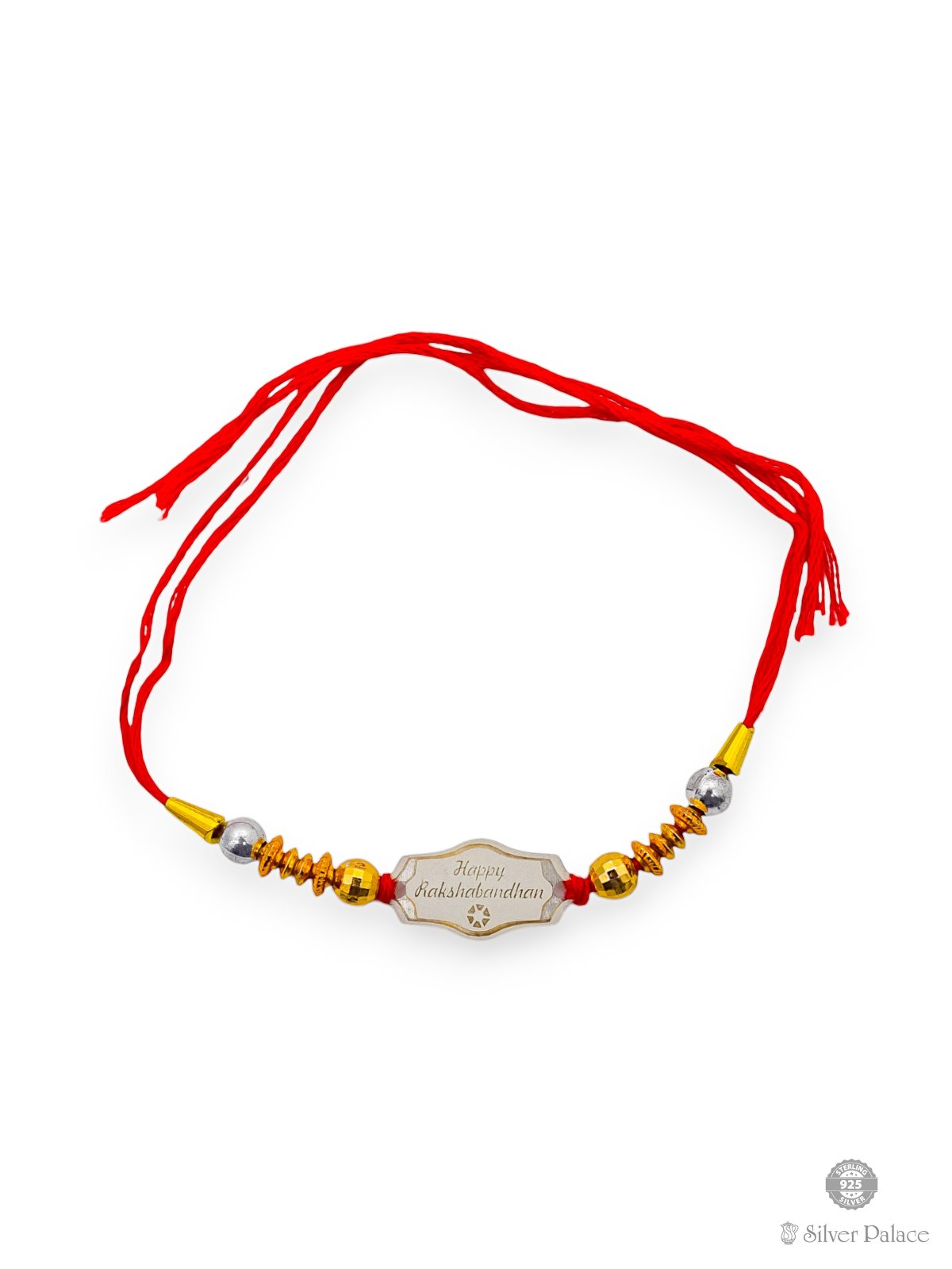 999 silver happy rakshabandhan rakhi for your brother 