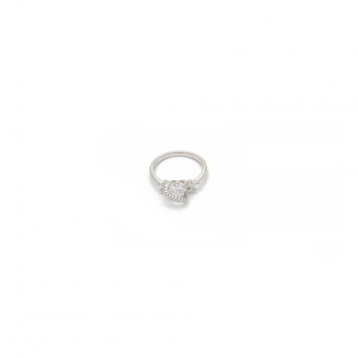 CZ SOLITAIRE RING FOR WOMEN