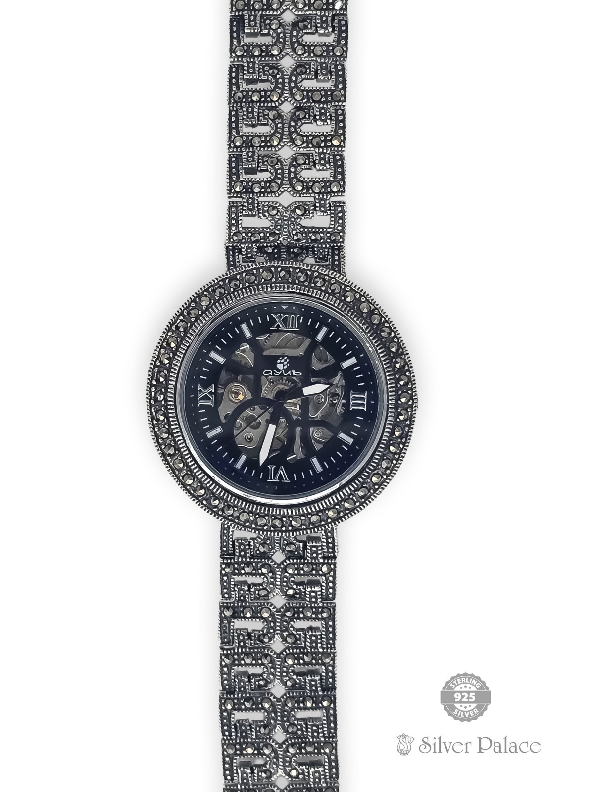 925 STERLING SILVER MARCA WATCH FOR GENTS