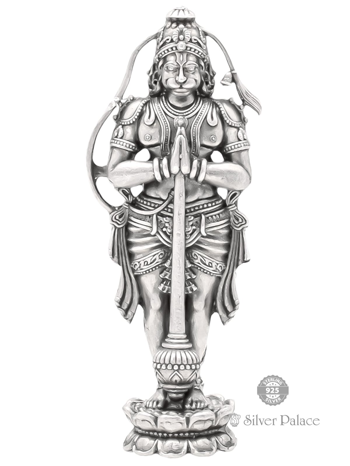 92.5 OXIDISED SILVER LORD HANUMAN LC IDOL