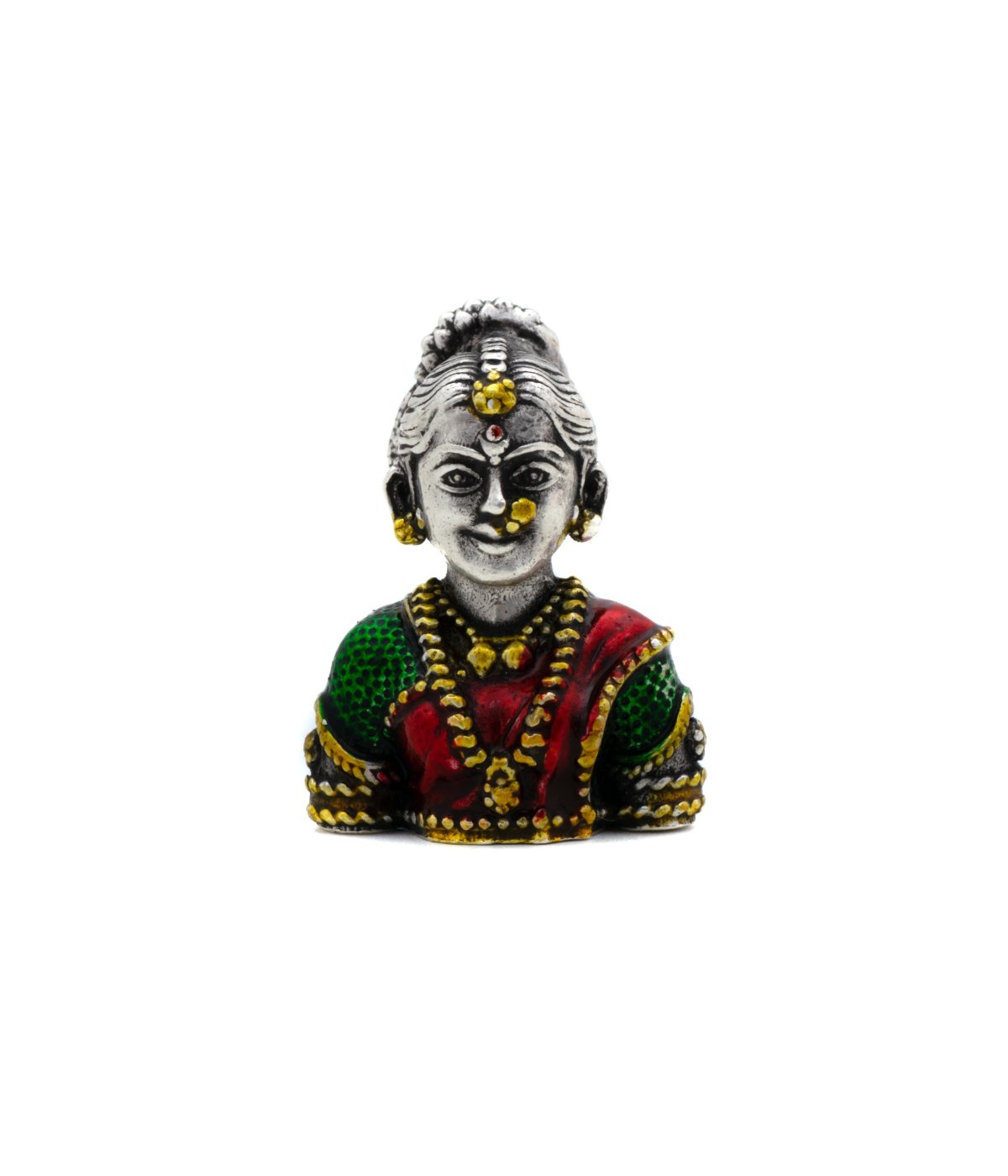 925 STERLING SILVER DEVI GAURI  IDOLS FOR HOME DECOR AND SHOW PIECE 