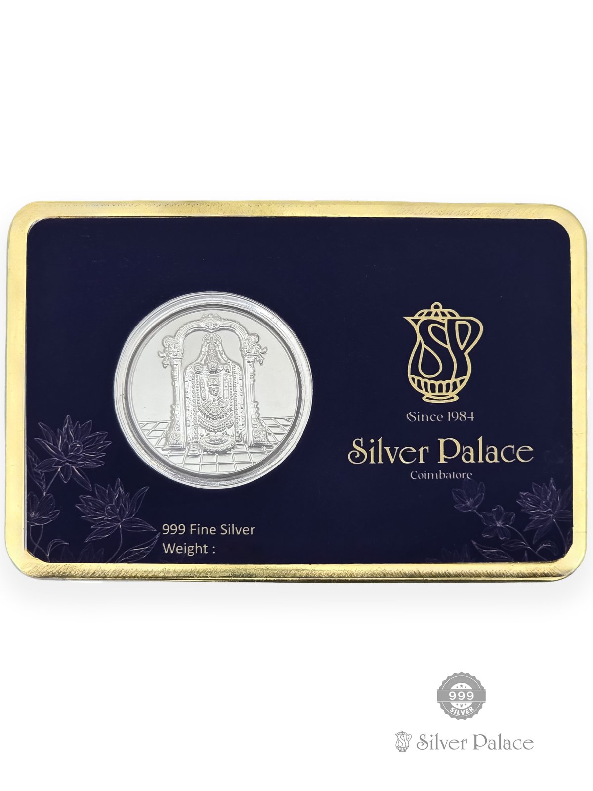 999 FINE SILVER BALAJI COIN FOR RETURN GIFTING